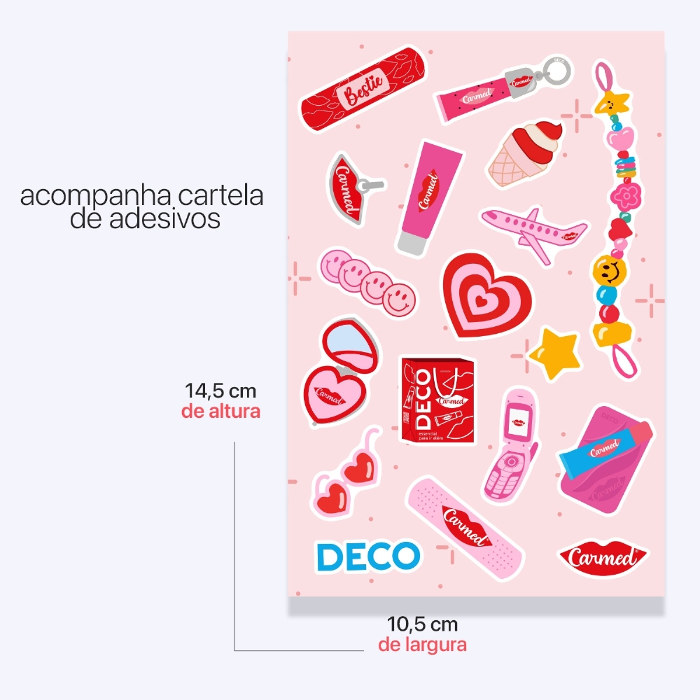 Kit Alça Universal 30 Cm Carmed + Deco