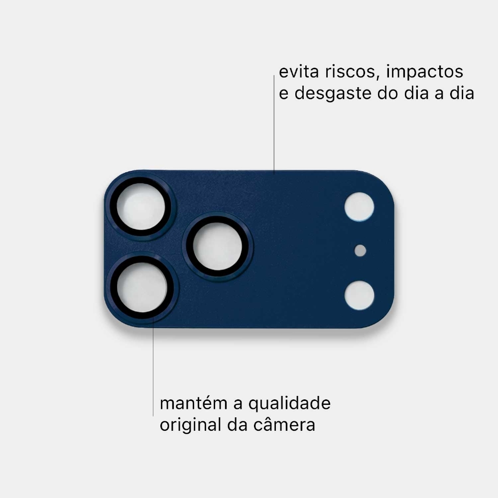 Protetor De Camera Completo - Iphone 17 Pro