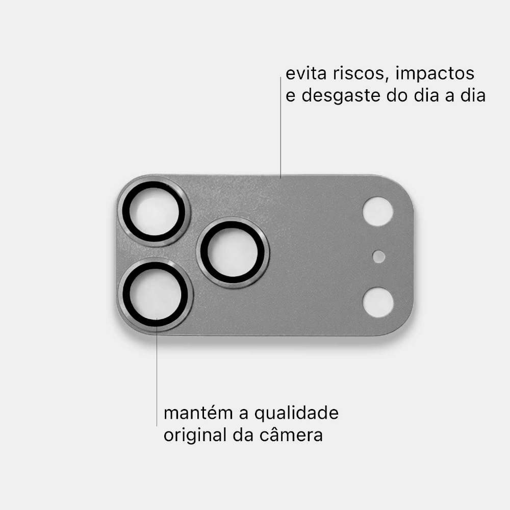 Protetor De Camera Completo - Iphone 17 Pro