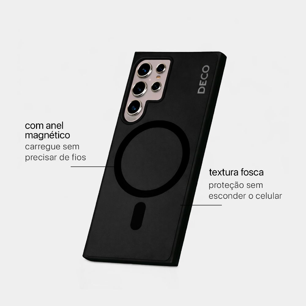 Capa Fosca Magsafe Galaxy S25 Ultra.