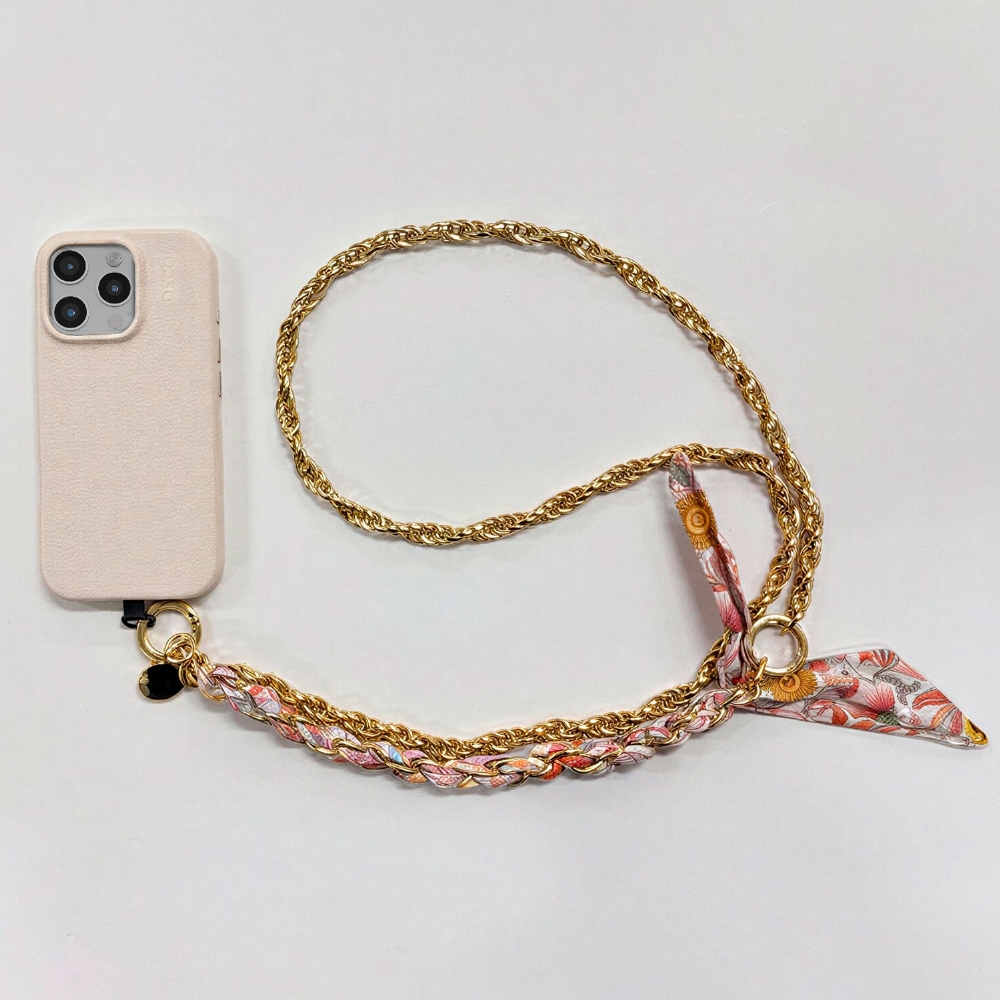 Cordão + Alça Lenço 1.3m Liberty Ava E Deco