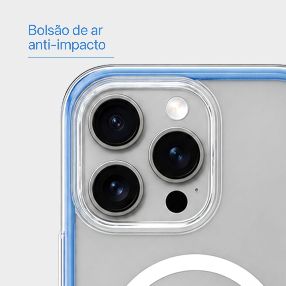 Capa Air Case® Magnética - Iphone 15 Pro Max