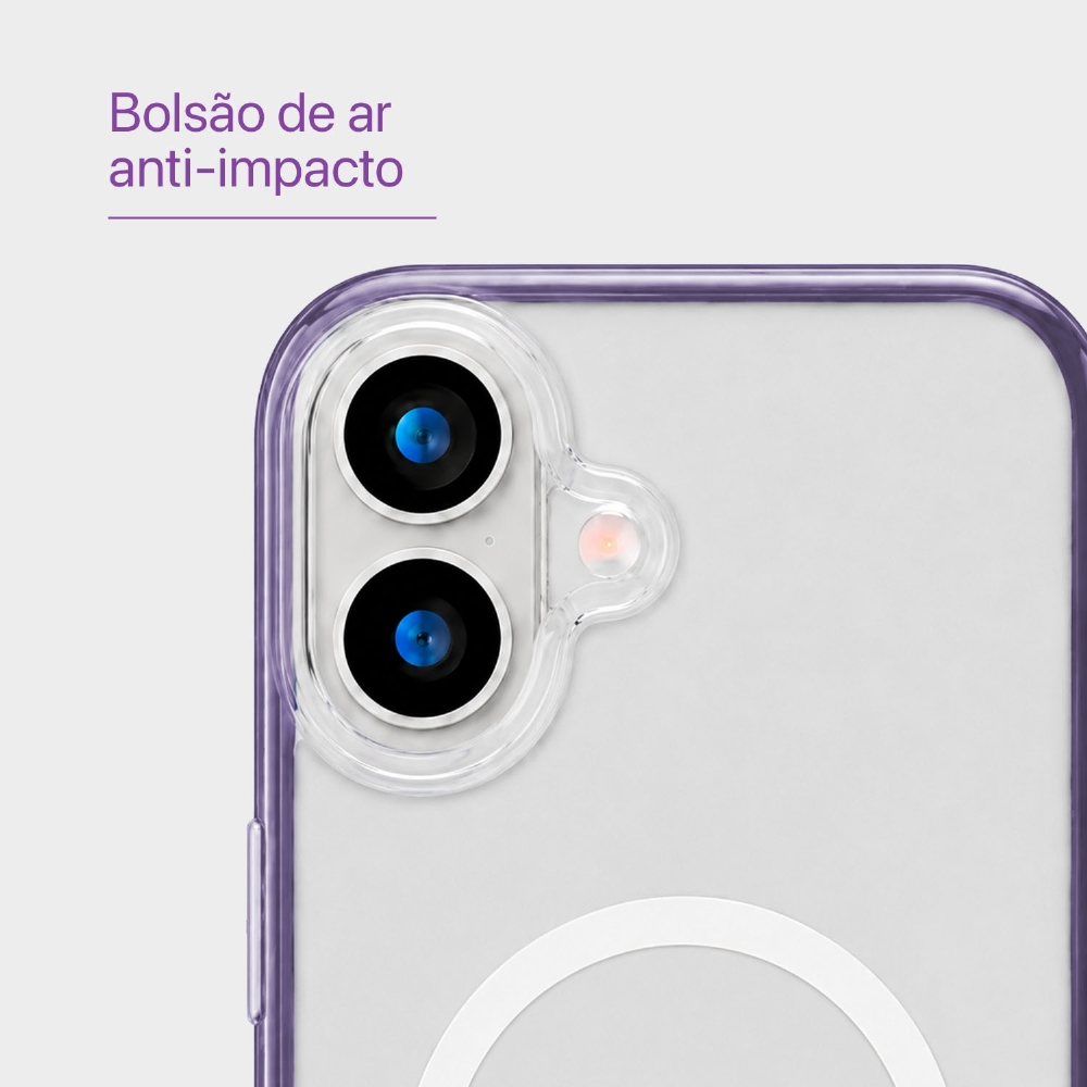 Capa Air Case® Magnética - Iphone 16 Plus