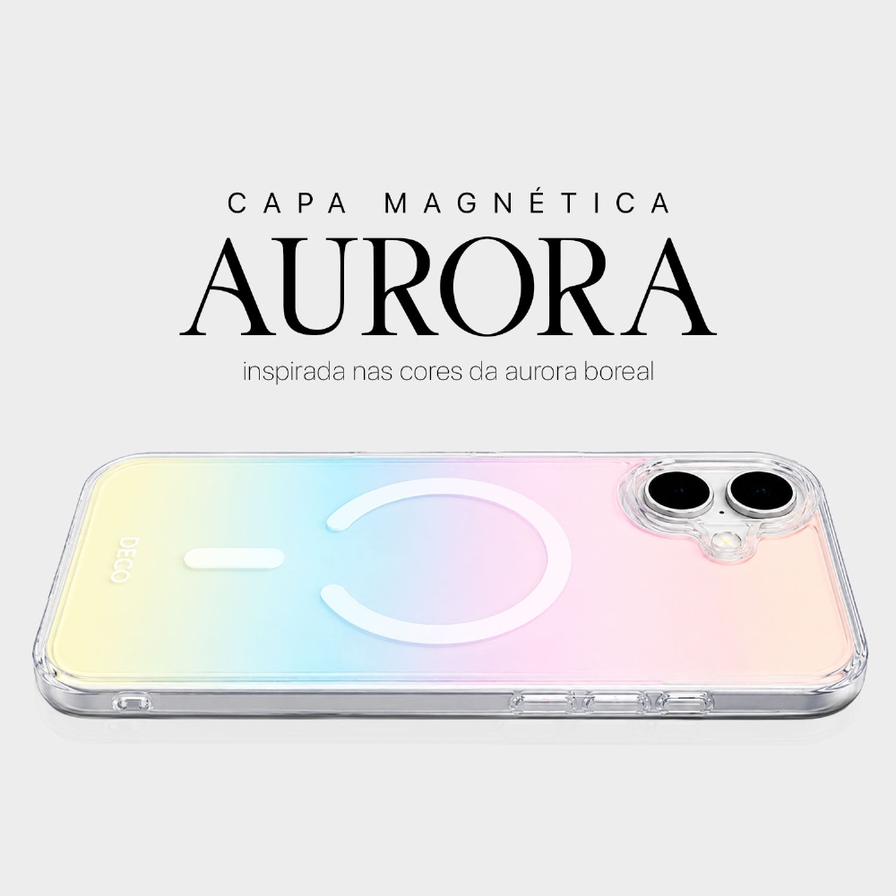 Capa Aurora - Iphone 16 / 17