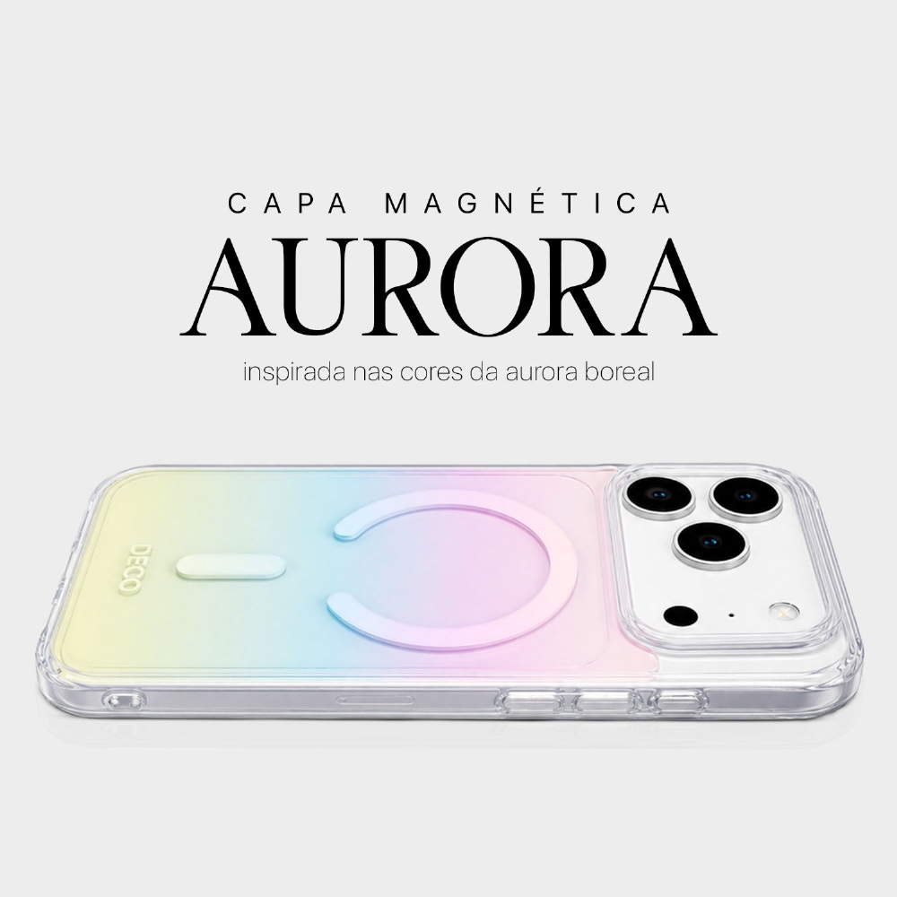 Capa Aurora - Iphone 17 Pro Max