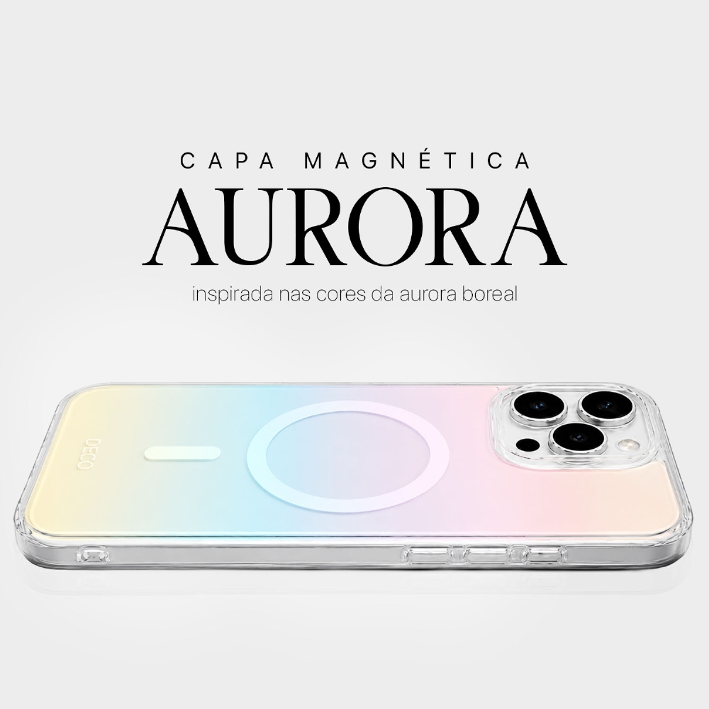 Capa Aurora  - Iphone 16 Pro Max