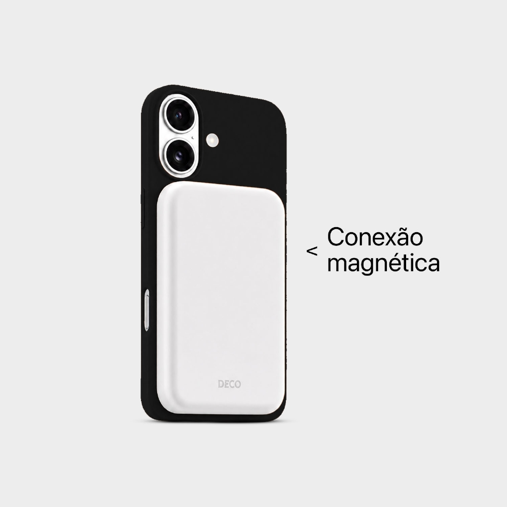 Capa Corino Magnética Iphone 16 - Mocha Latte