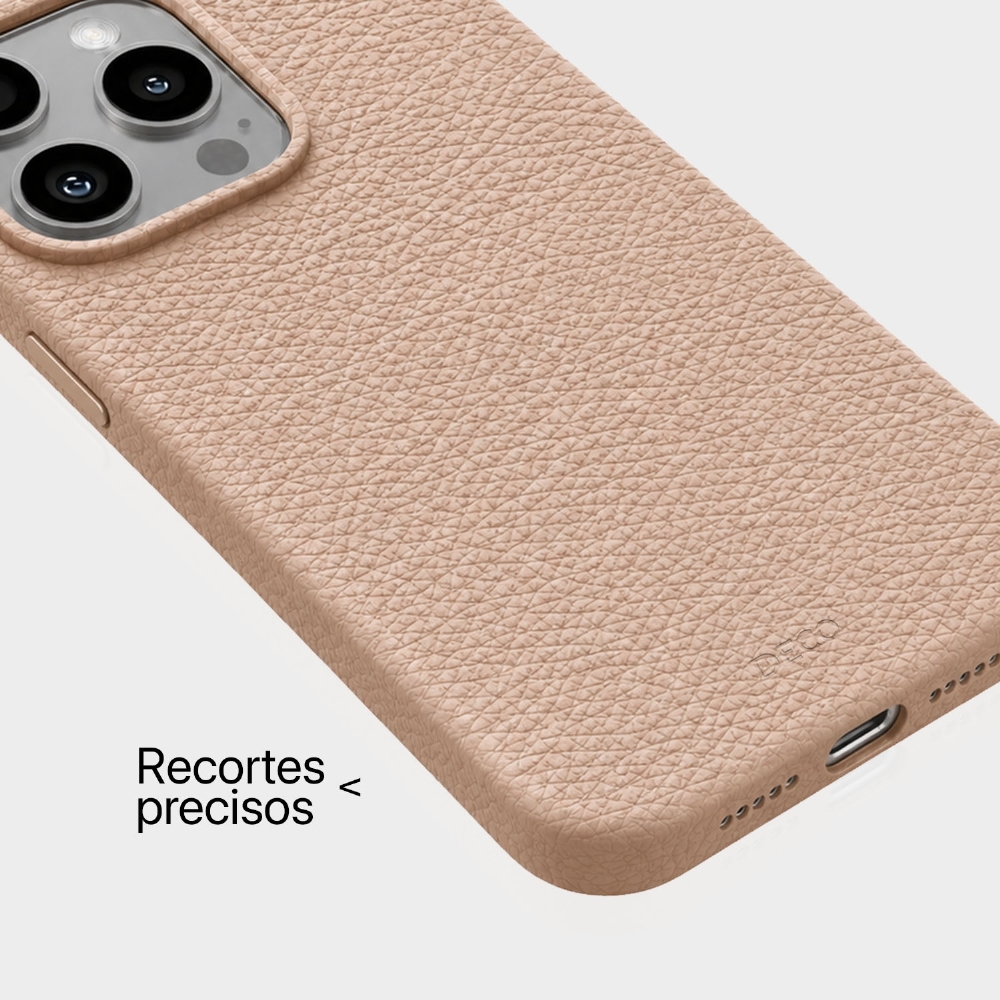 Capa Corino Magnética Iphone 13 Pro - Mocha Latte