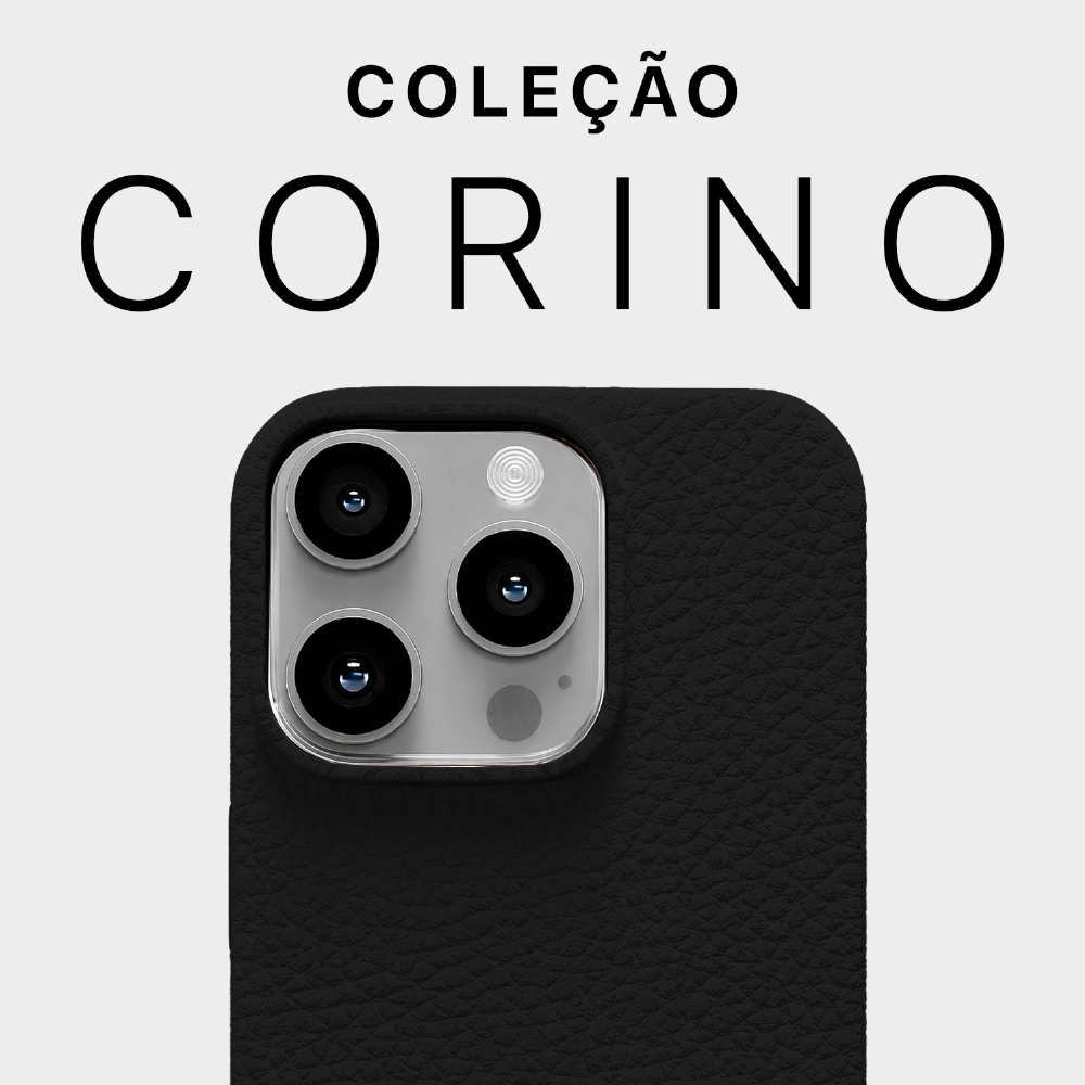 Capa Corino Magnética Iphone 14 Pro Max - Mocha Latte