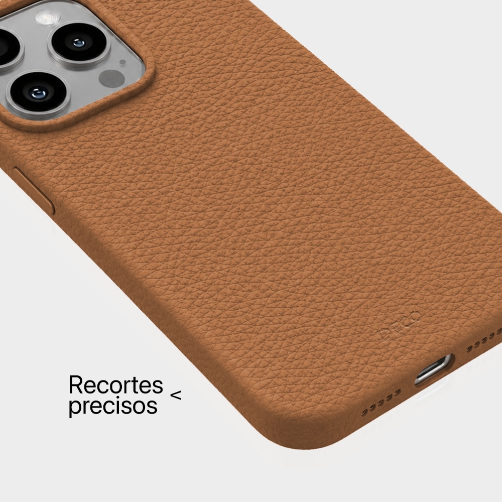 Capa Corino Magnética Iphone 13 Pro Max - Mocha Latte