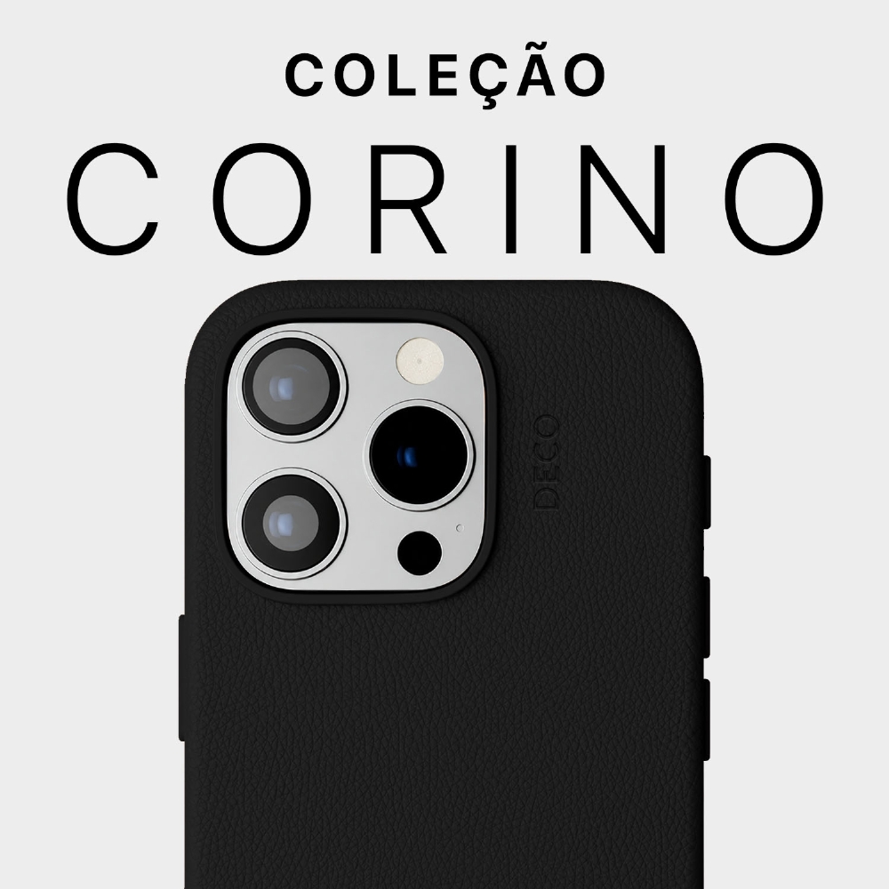 Capa Corino Magnética Iphone 15 Pro - Mocha Latte