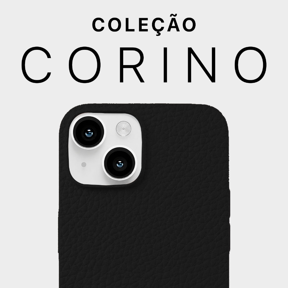 Capa Corino Magnética Iphone 13/14 - Mocha Latte