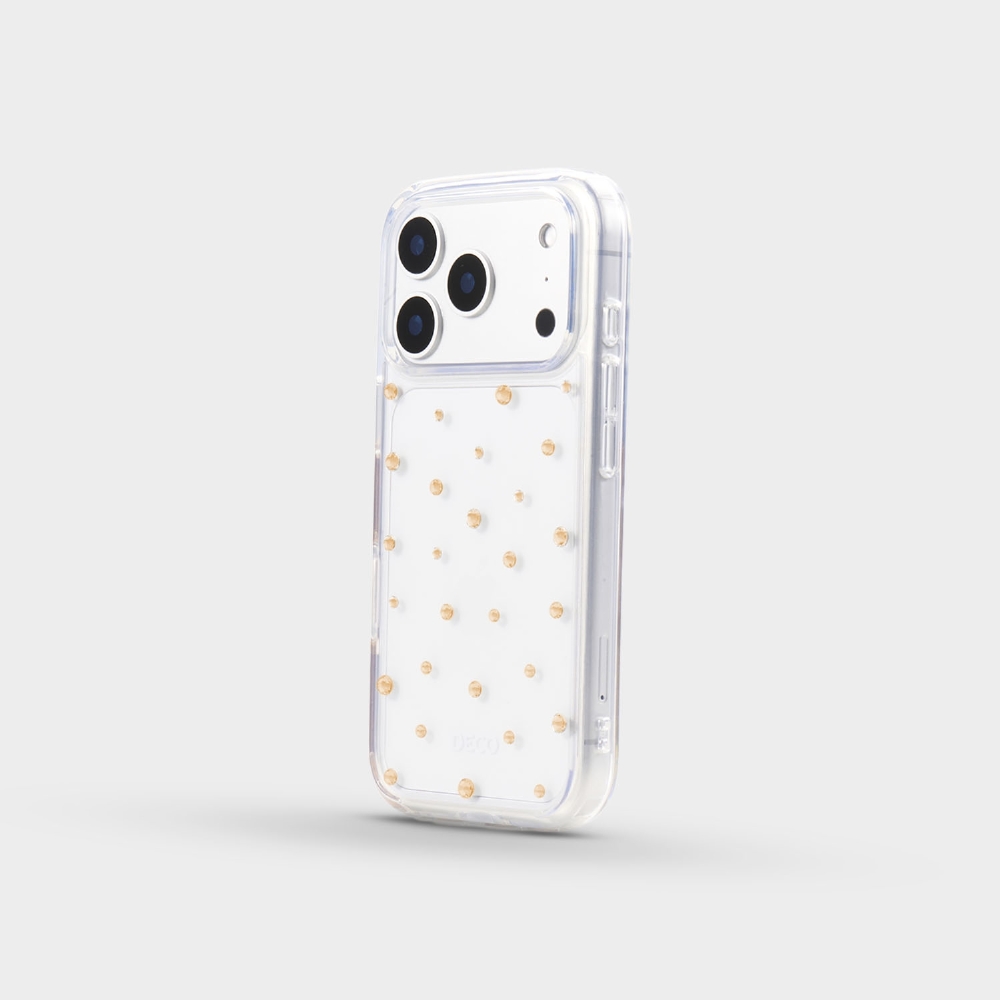Capa Pontos De Cristais - Iphone 17 Pro Max