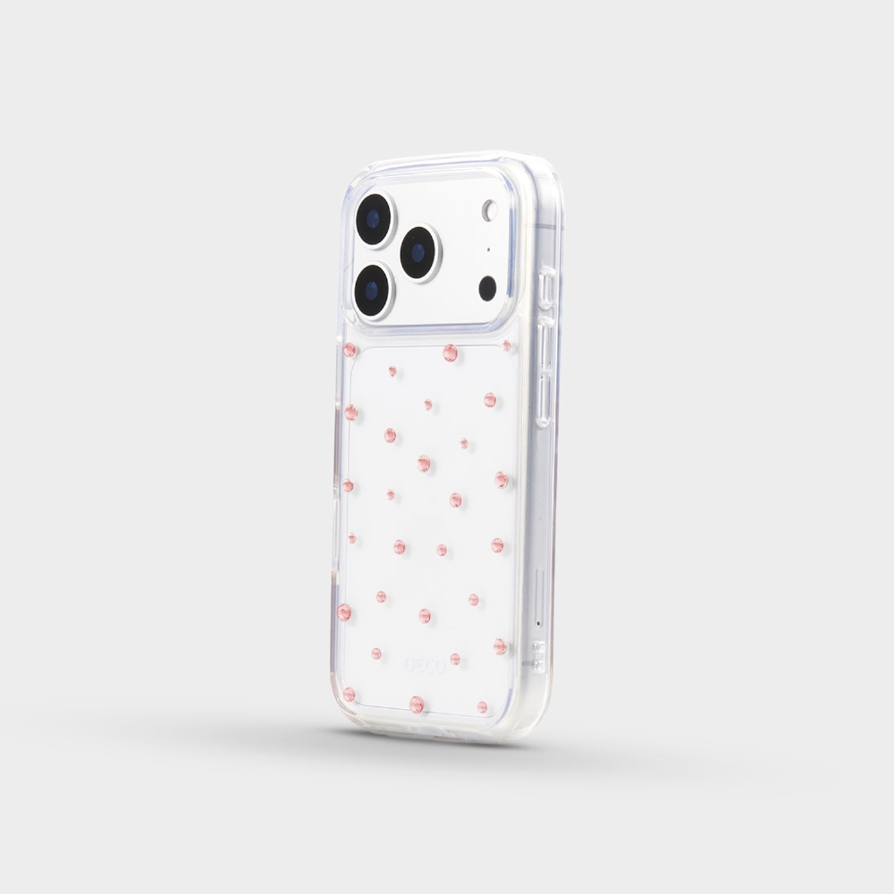 Capa Pontos De Cristais - Iphone 17 Pro Max
