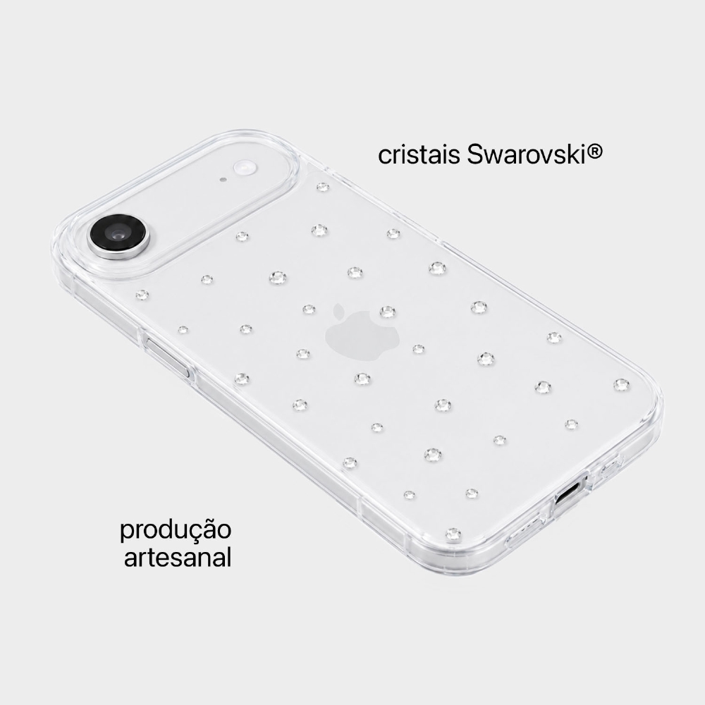 Capa Pontos De Cristais - Iphone 17 Air