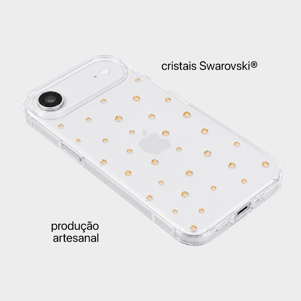 Capa Pontos De Cristais - Iphone 17 Air