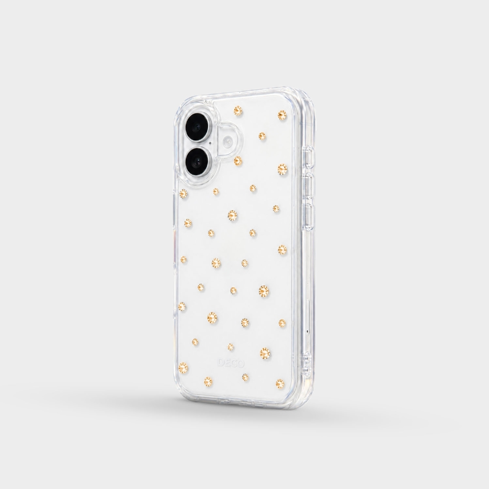 Capa Pontos De Cristais Iphone 16