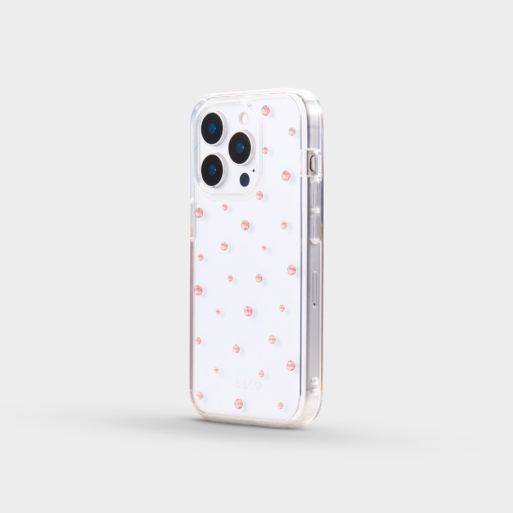 Capa Pontos De Cristais Swarovski - Iphone 16 Pro