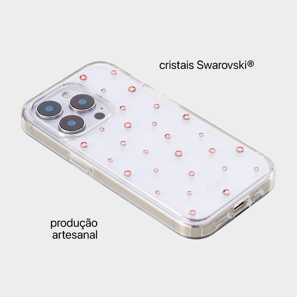 Capa Pontos De Cristais Iphone 12 Pro
