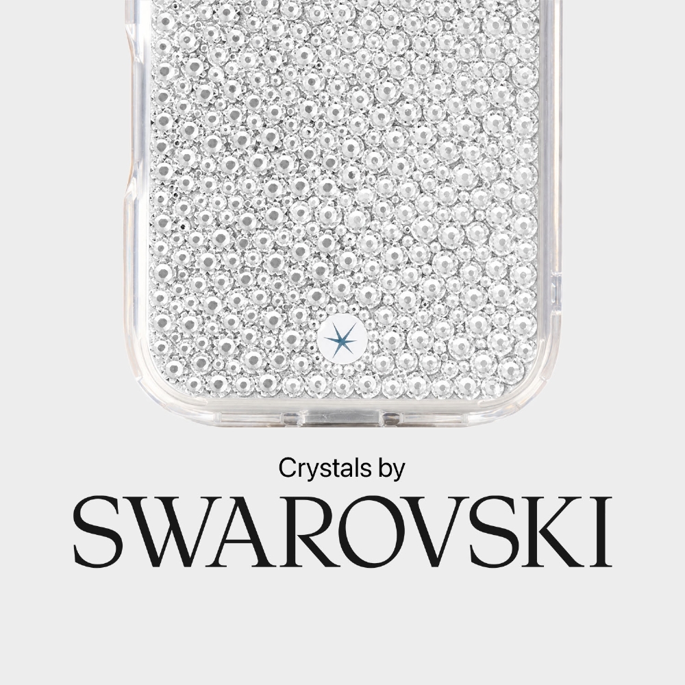 Capa Premium | Crystals By Swarovski - Iphone 17 Pro Max