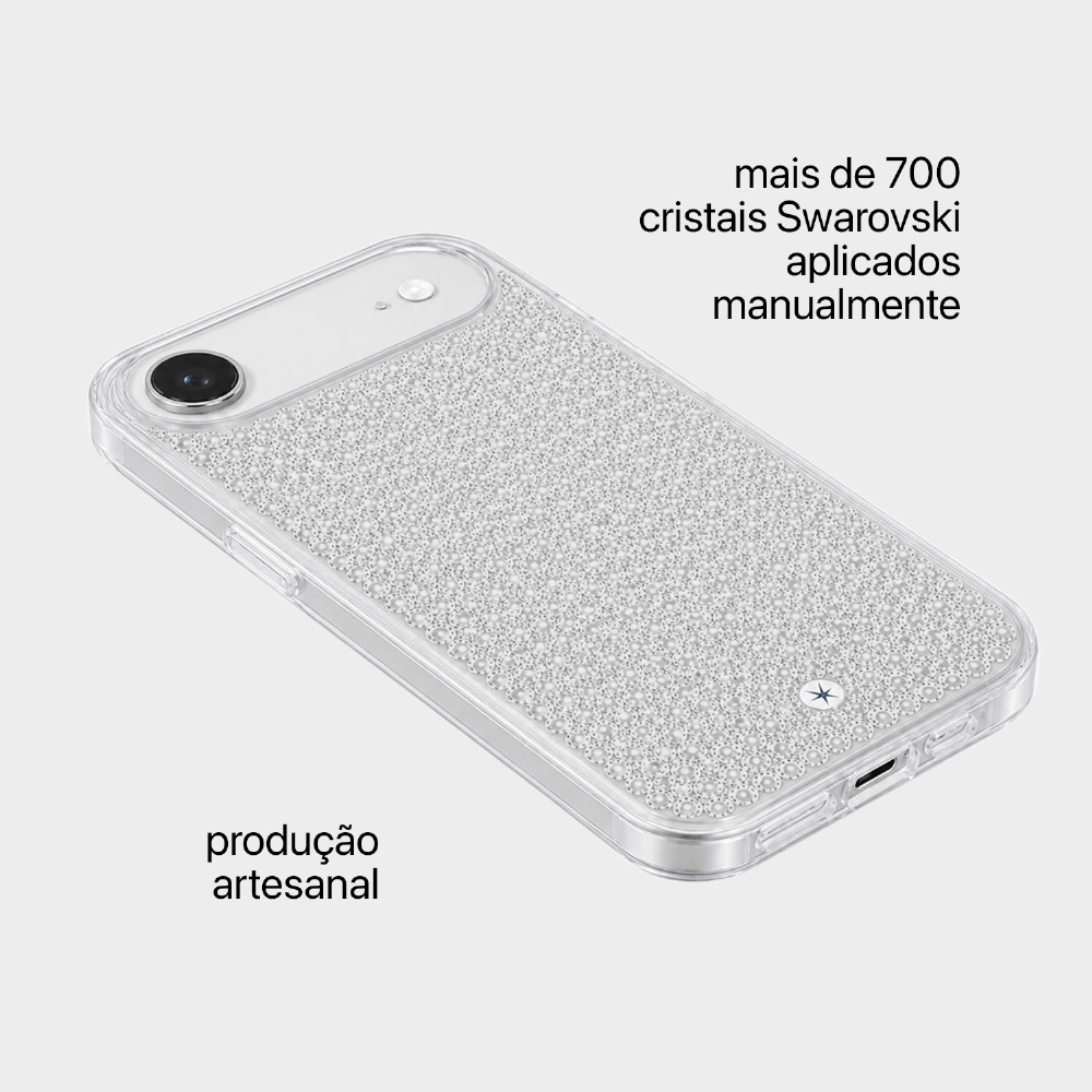 Capa Premium | Crystals By Swarovski - Iphone 17 Air