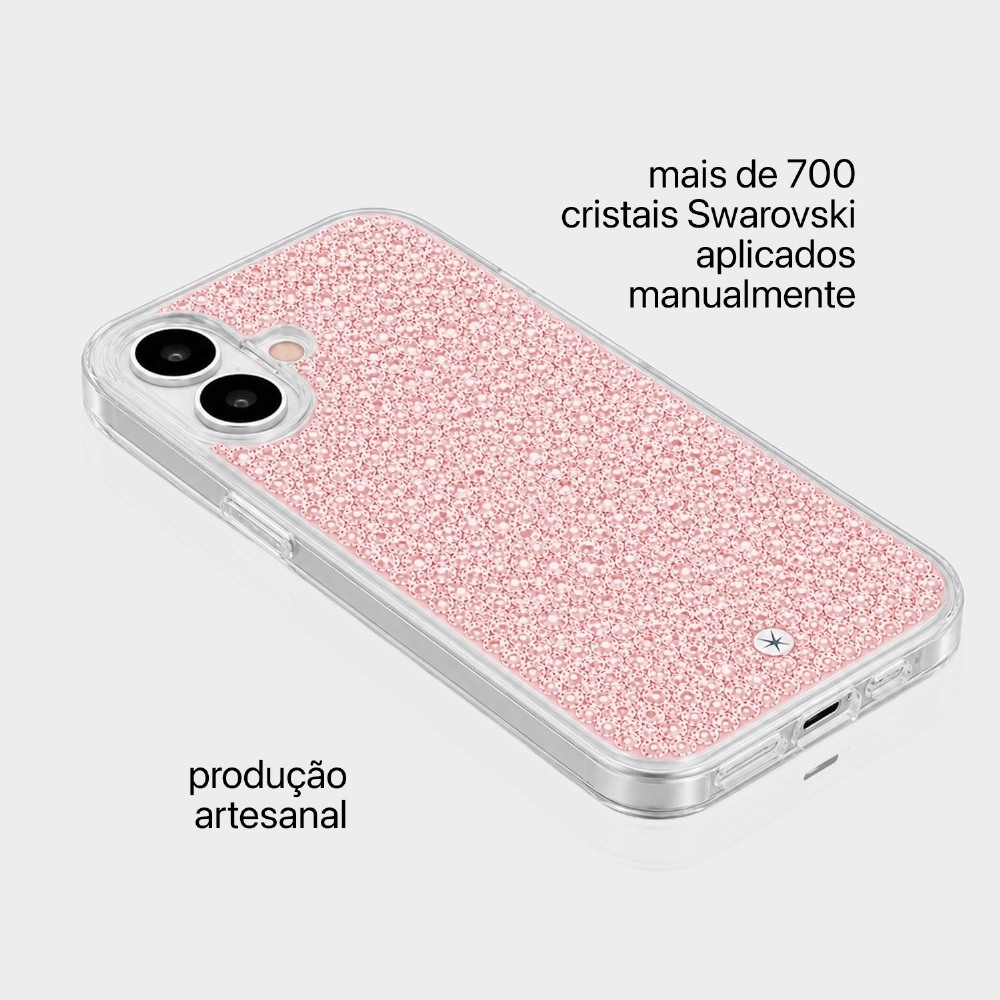 Capa Premium | Crystals By Swarovski - Iphone 17