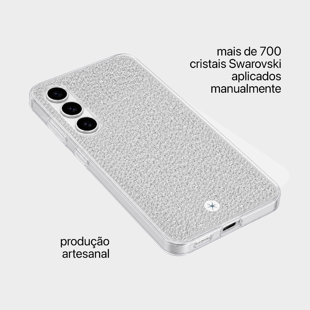Capa Premium | Crystals By Swarovski - Galaxy S24 Plus