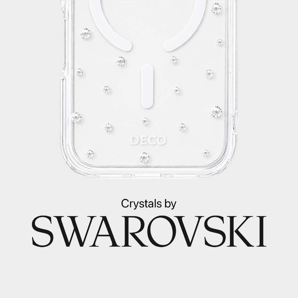 Capa Magsafe Com Pontos De Cristais - Iphone 15