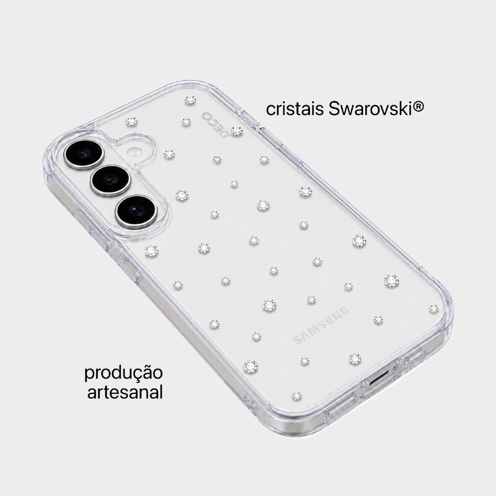 Capa Pontos De Cristais Galaxy S23