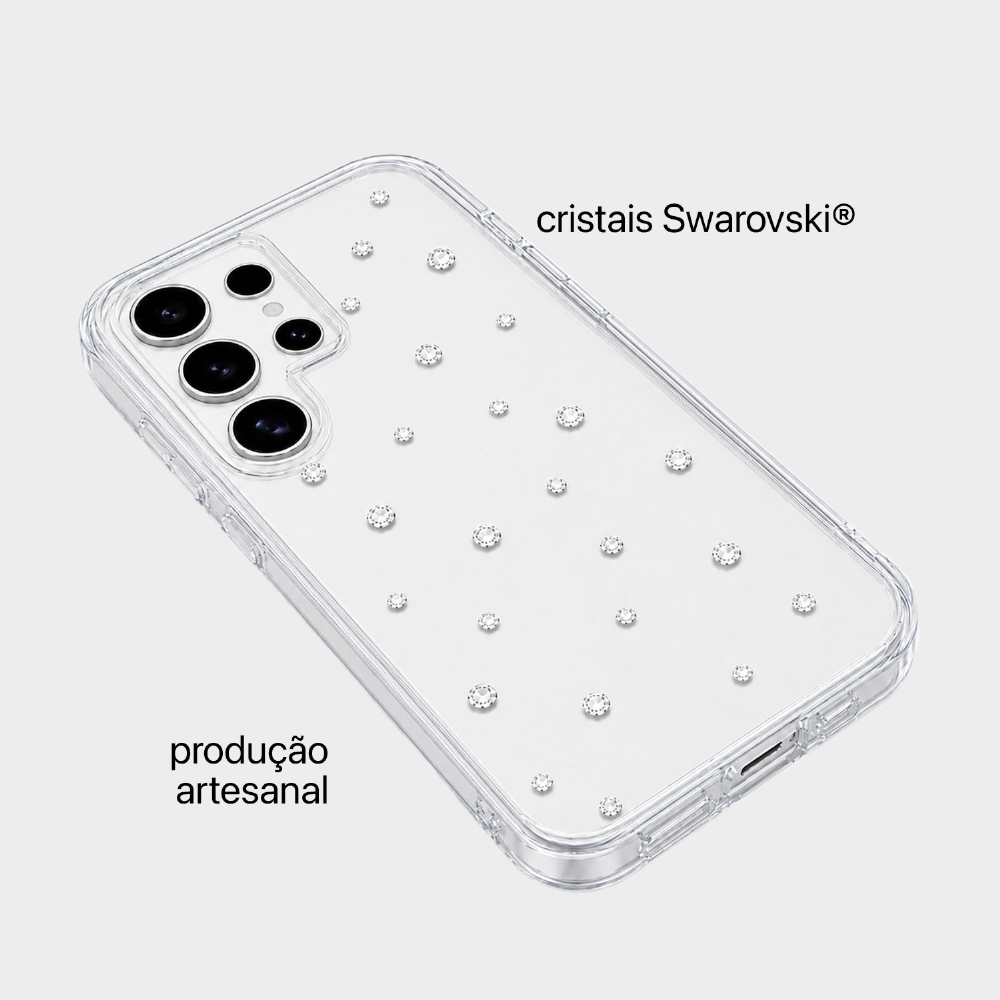 Capa Pontos De Cristais Galaxy S23 Ultra