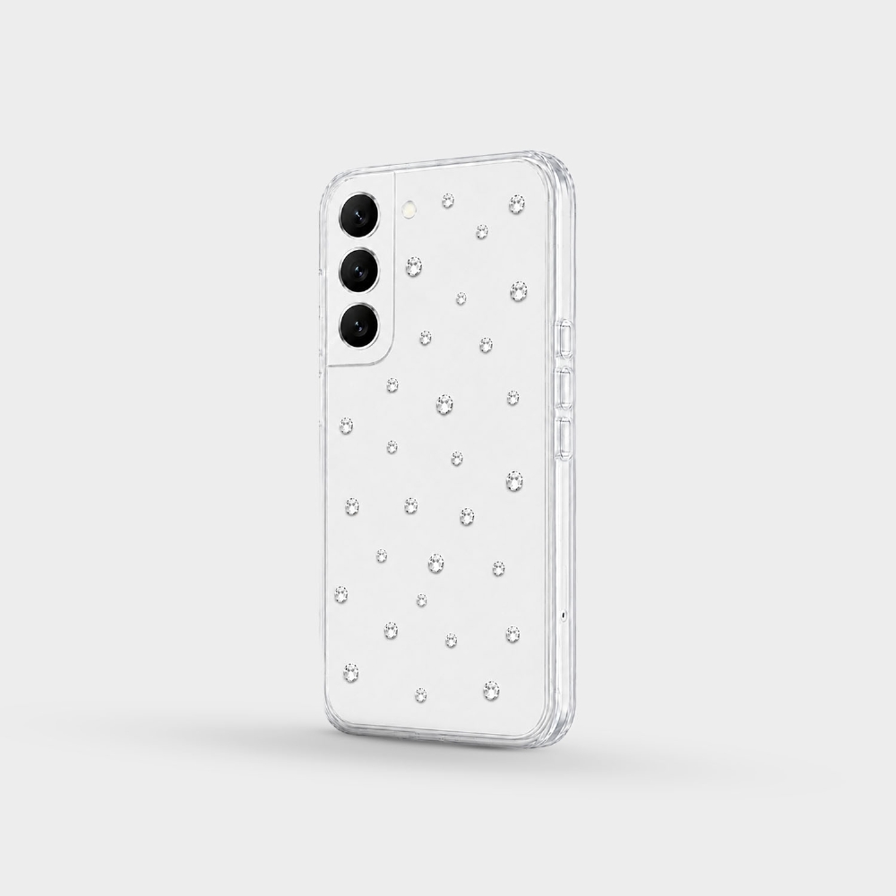 Capa Pontos De Cristais Samsung S23 Fe