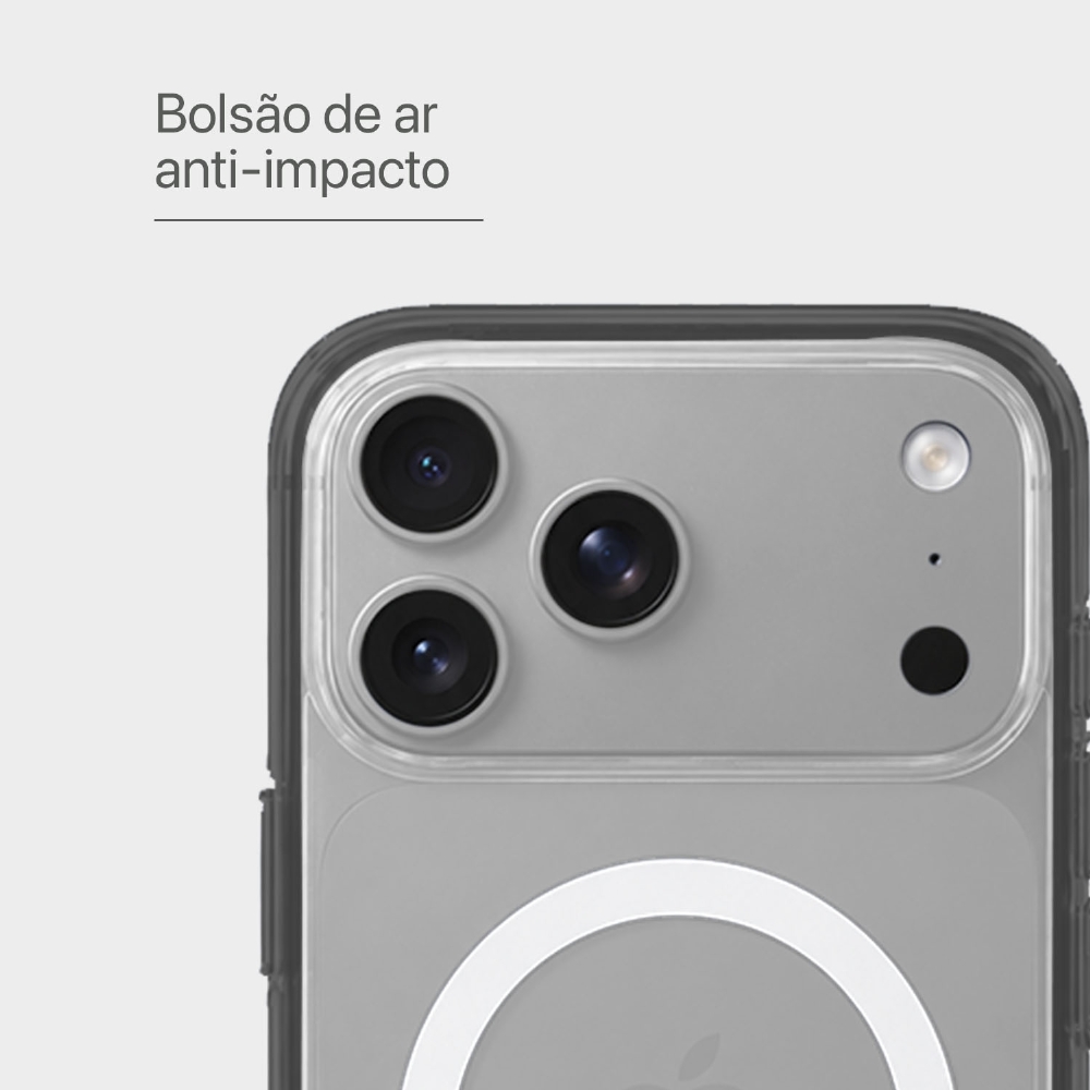 Capa Air Case® Magnética Iphone 17 Pro Max