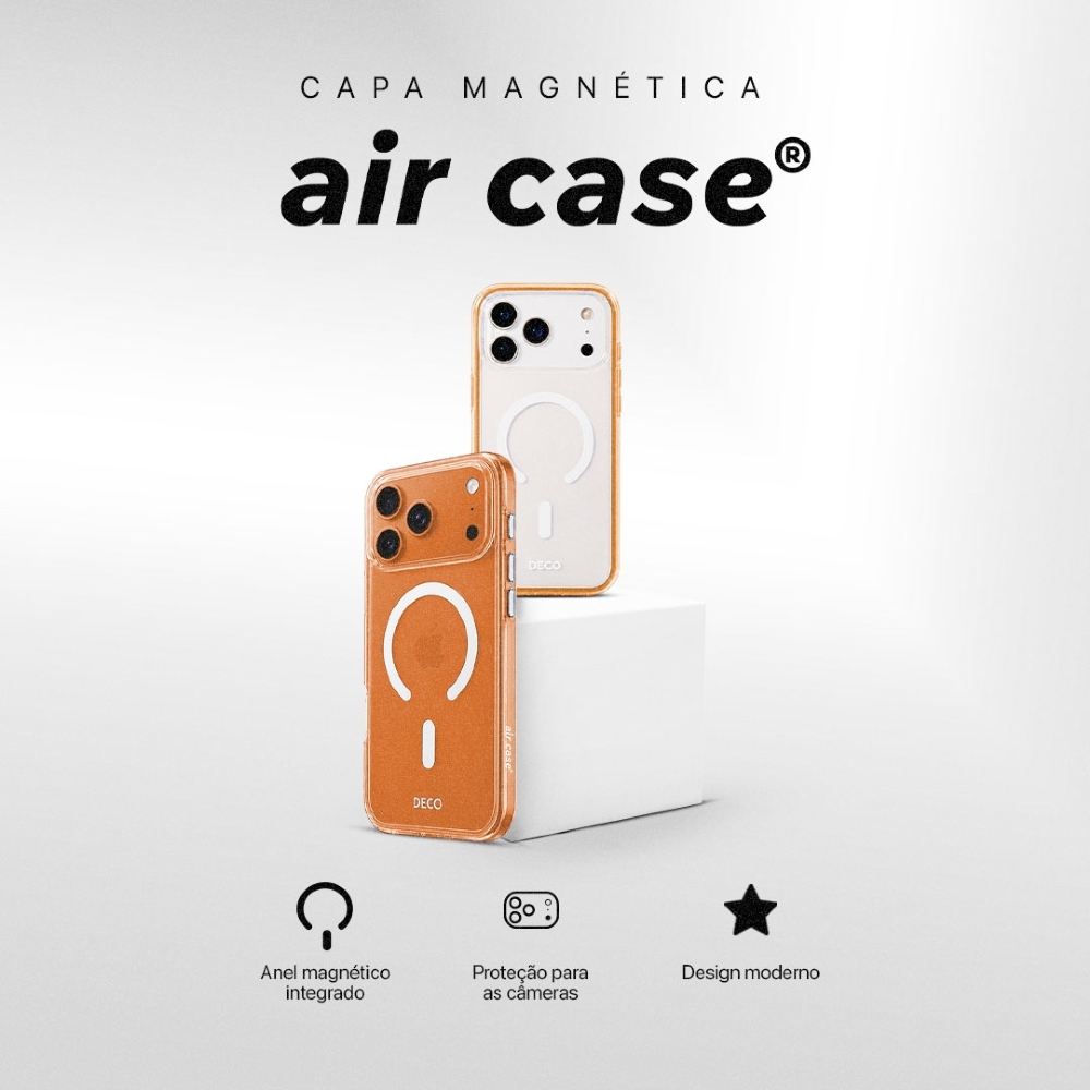 Capa Air Case® Magnética Iphone 17 Pro Max