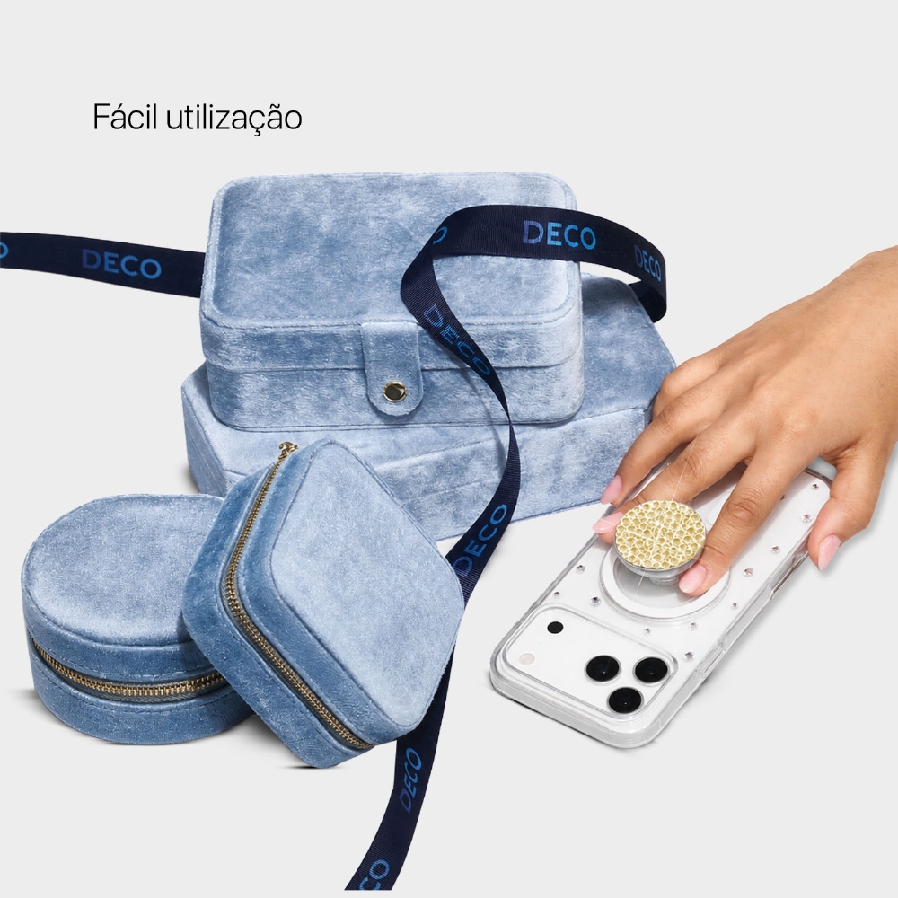 Pop Socket Magsafe Com Crystals By Swarovski