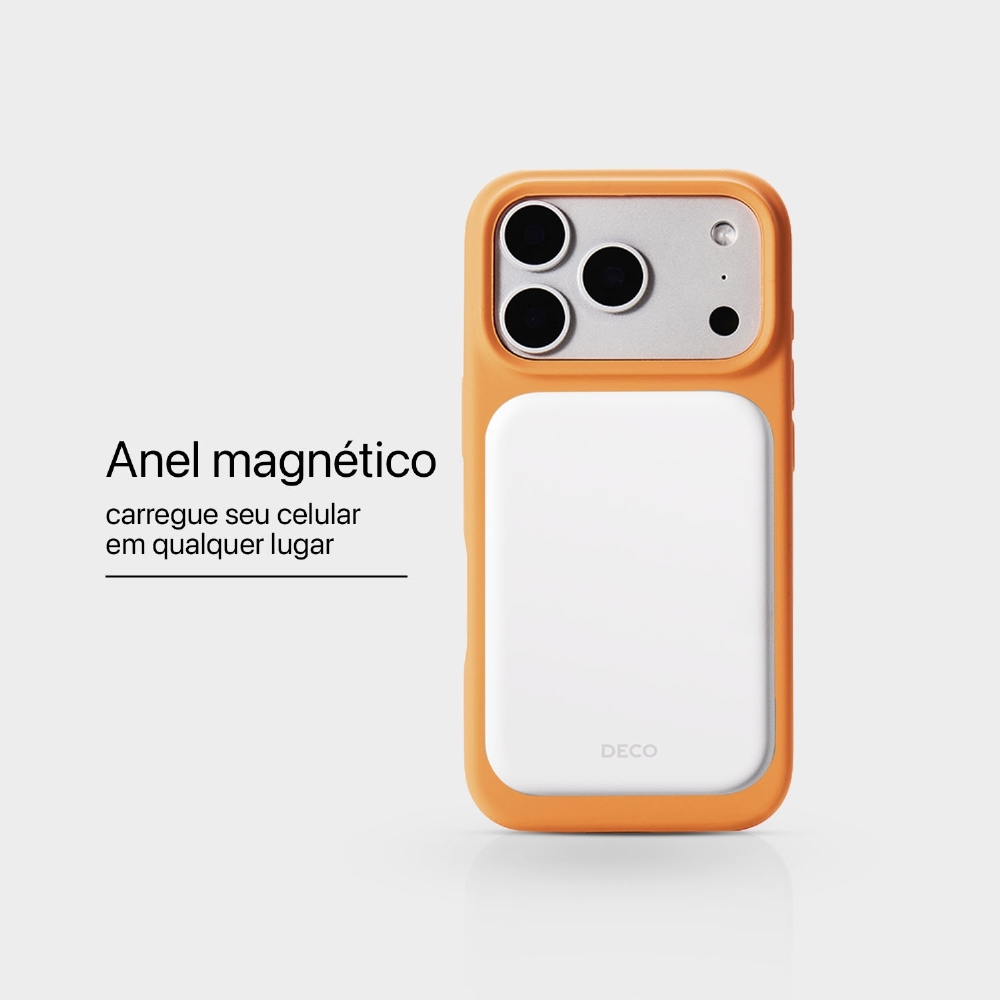 Capa Silicone Magnética - Iphone 17 Pro Max