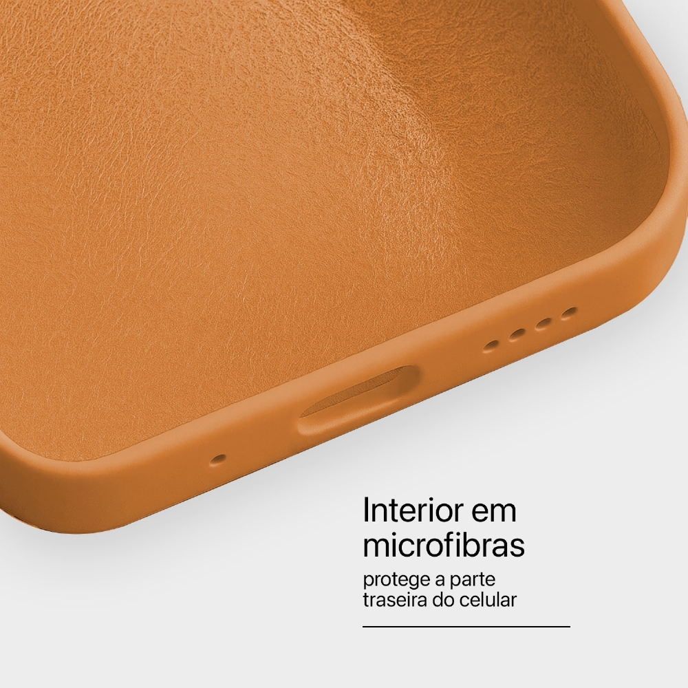 Capa Silicone Magnética Iphone 17 Pro