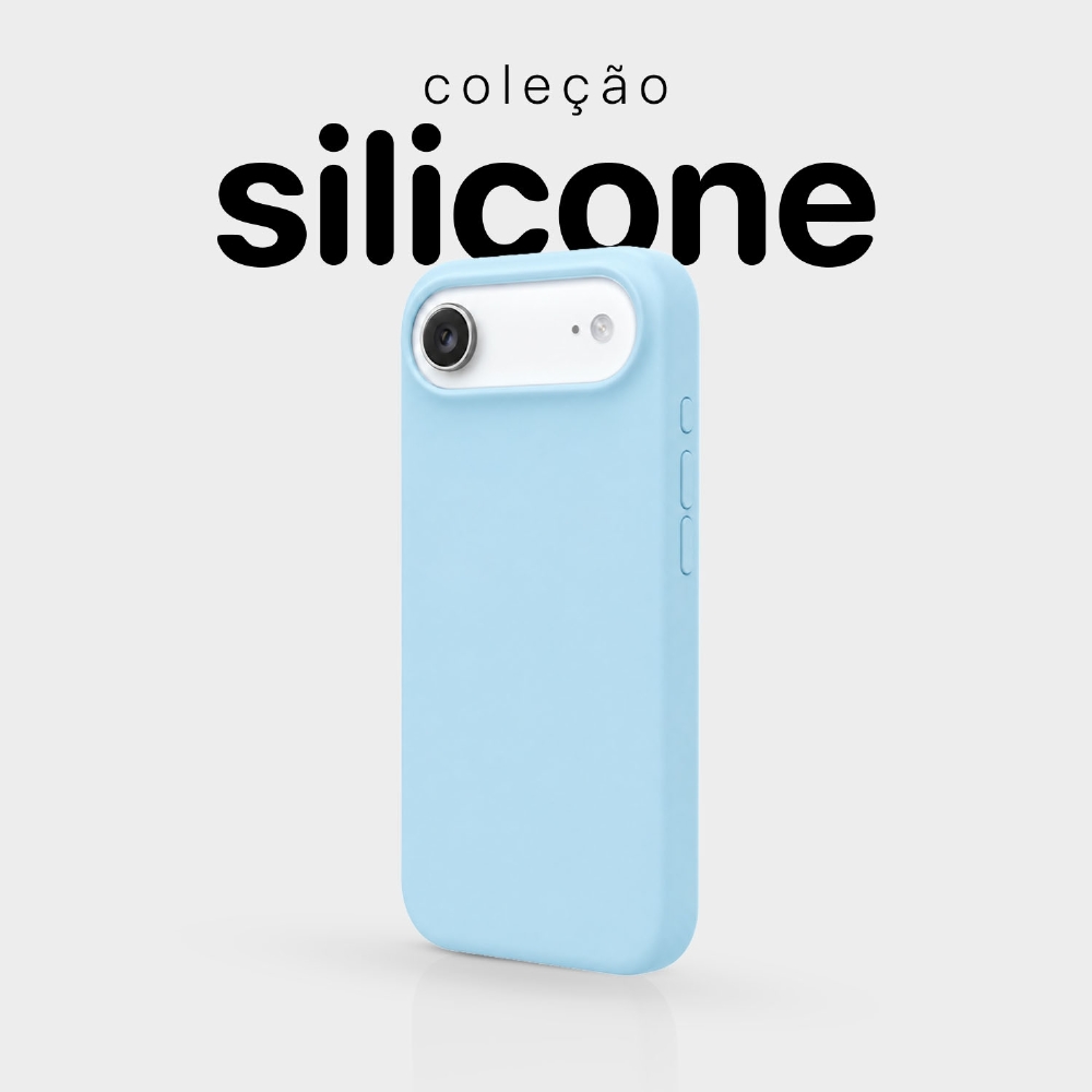 Capa Silicone Magnética Iphone 17 Air