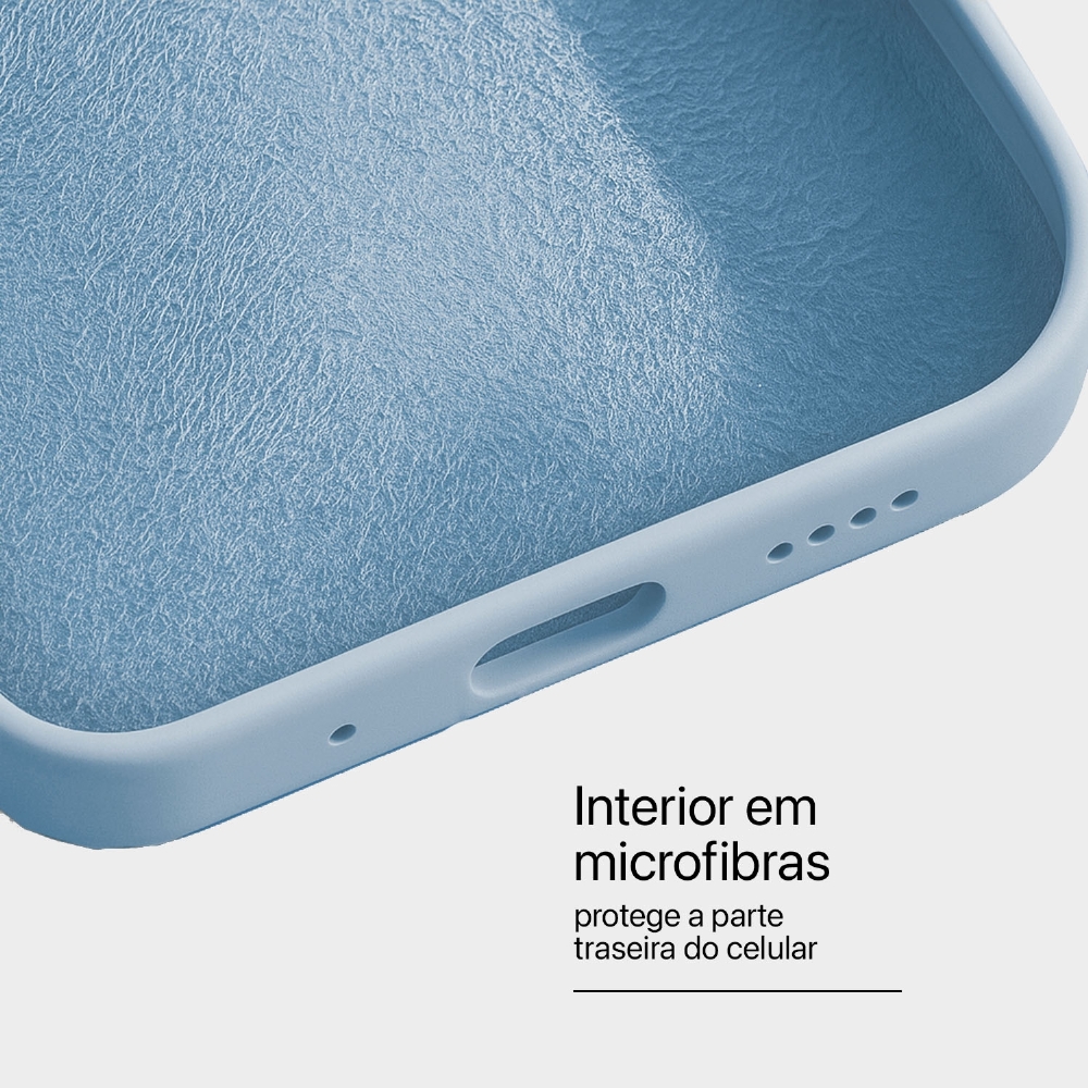 Capa Silicone Magnética Iphone 17