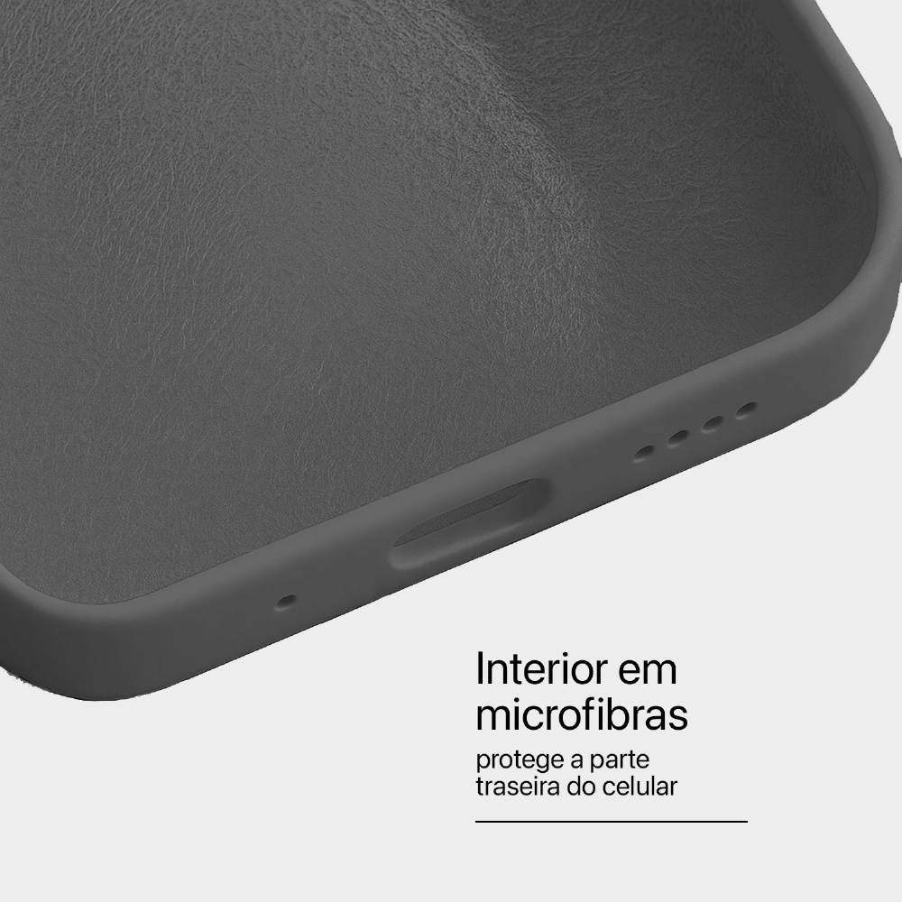 Capa Silicone Magnética Iphone 17