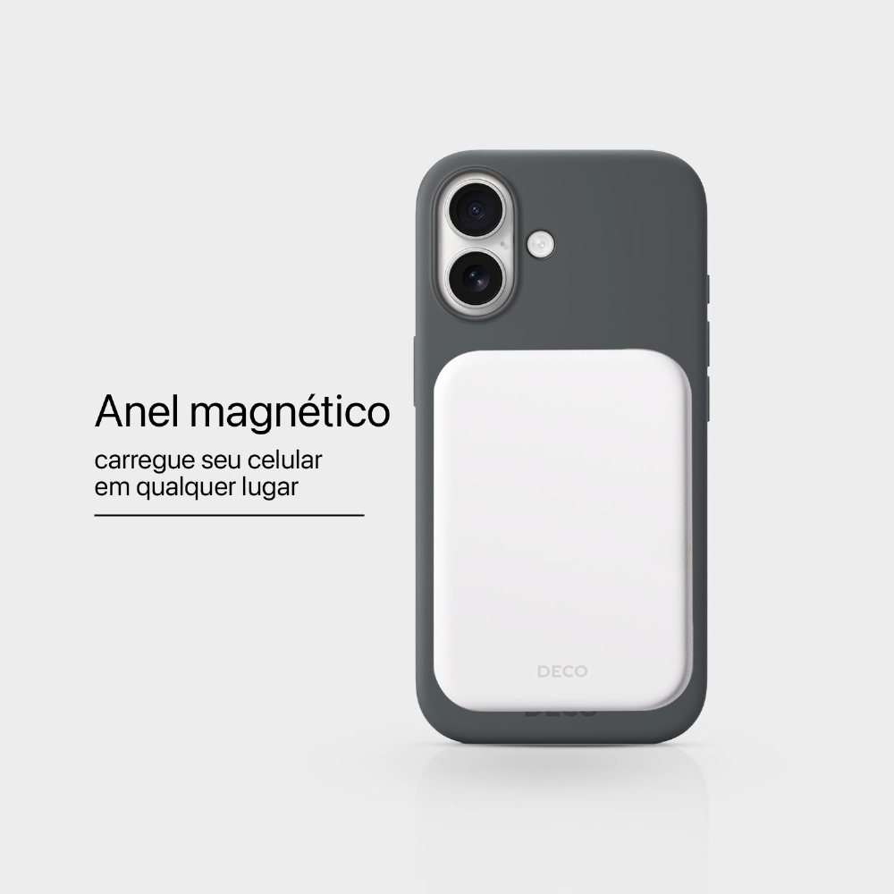 Capa Silicone Magnética Iphone 17