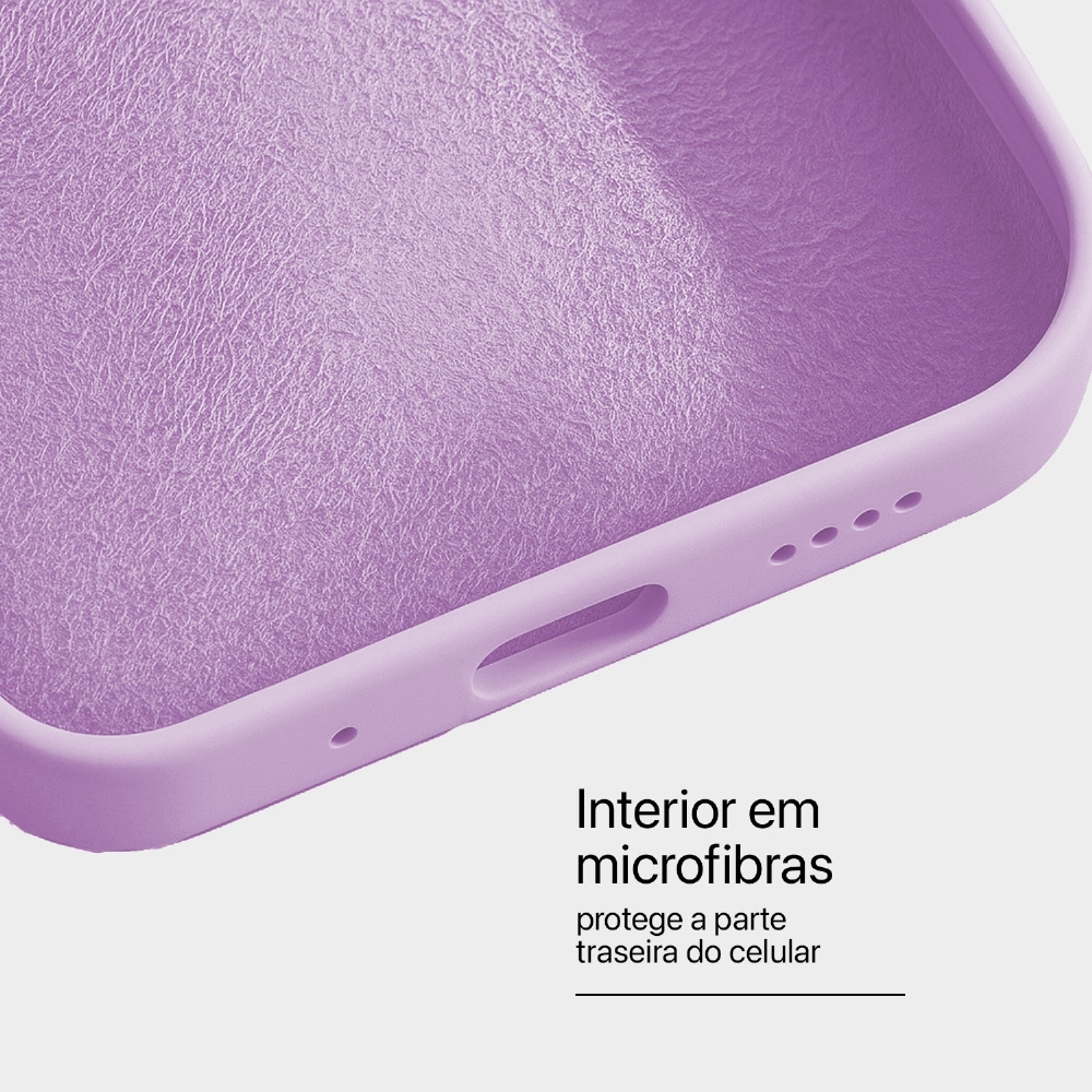 Capa Silicone Magnética Iphone 17
