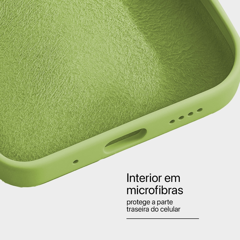 Capa Silicone Magnética Iphone 17