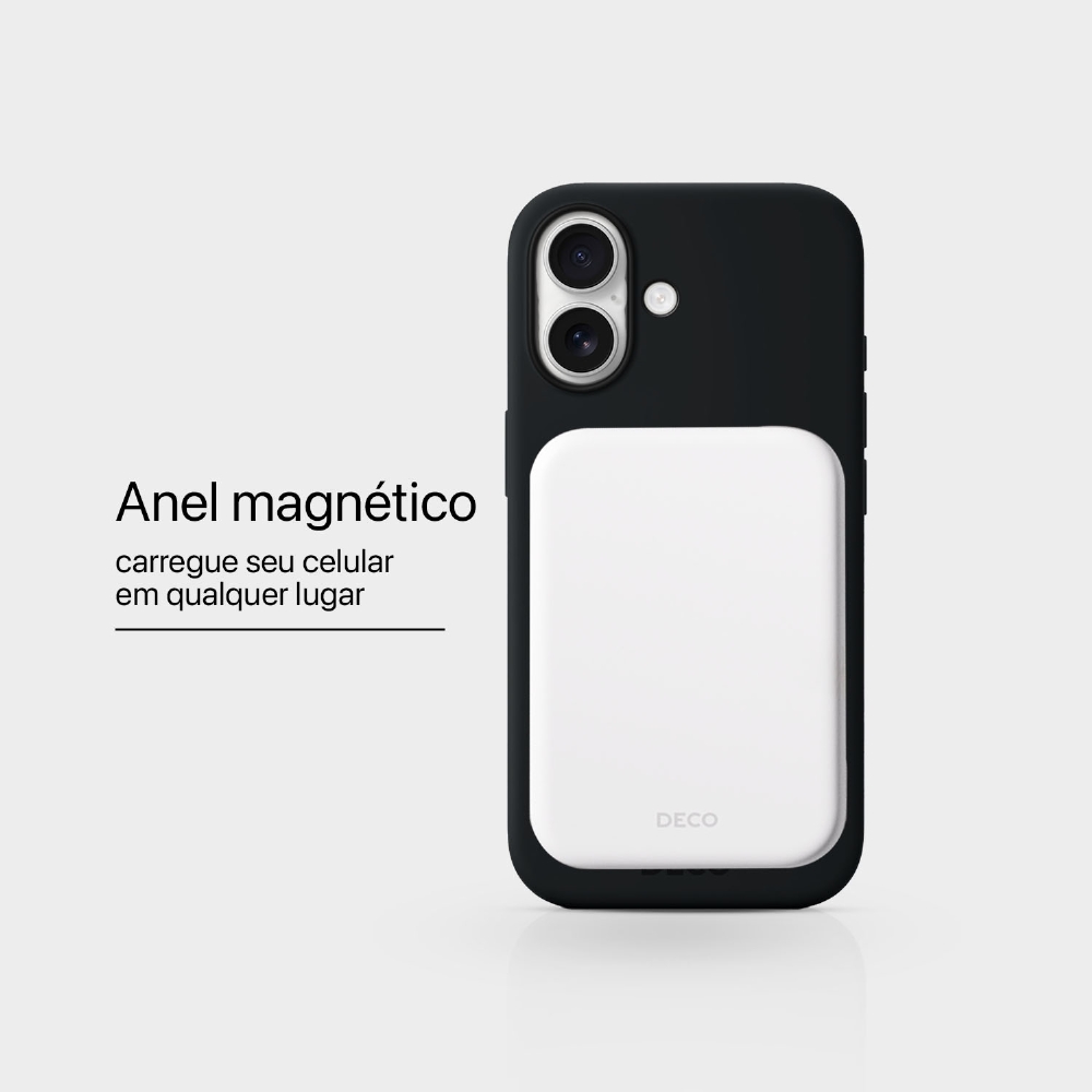 Capa Silicone Magnética Iphone 16 Plus