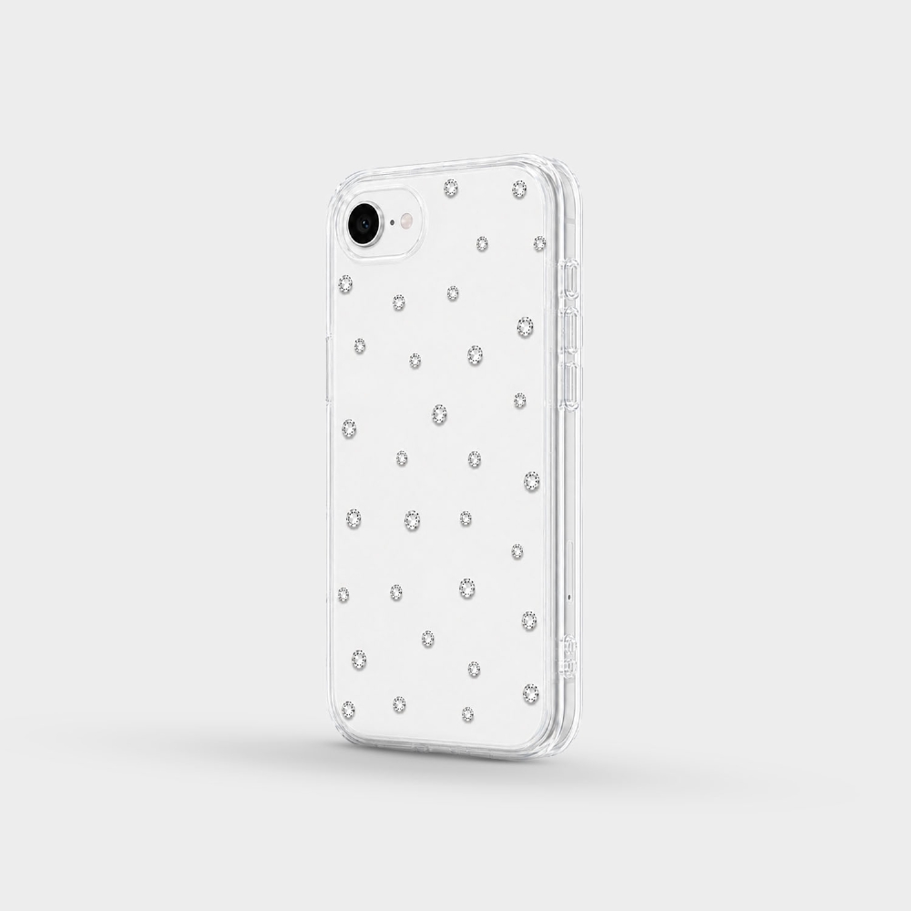 Capa Pontos De Cristais Iphone 16e/17e
