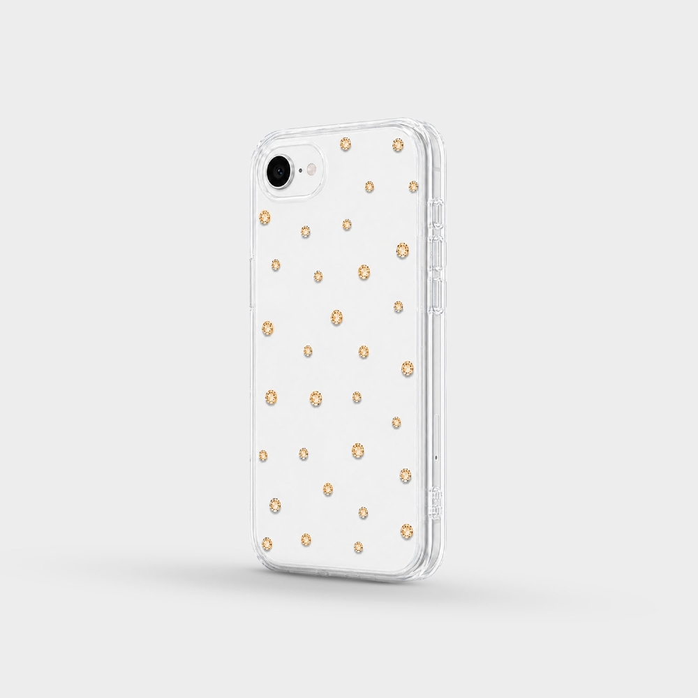 Capa Pontos De Cristais Iphone 16e/17e