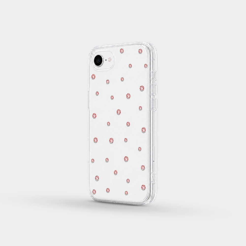 Capa Pontos De Cristais Iphone 16e/17e