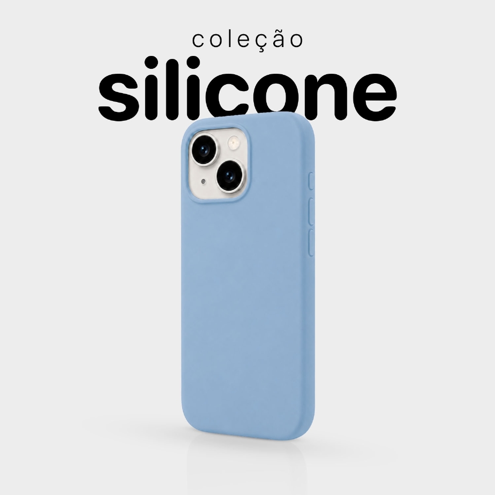Capa Silicone Magnética Iphone 13 / 14
