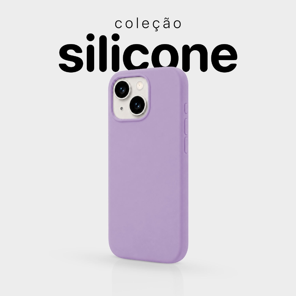 Capa Silicone Magnética Iphone 13 / 14