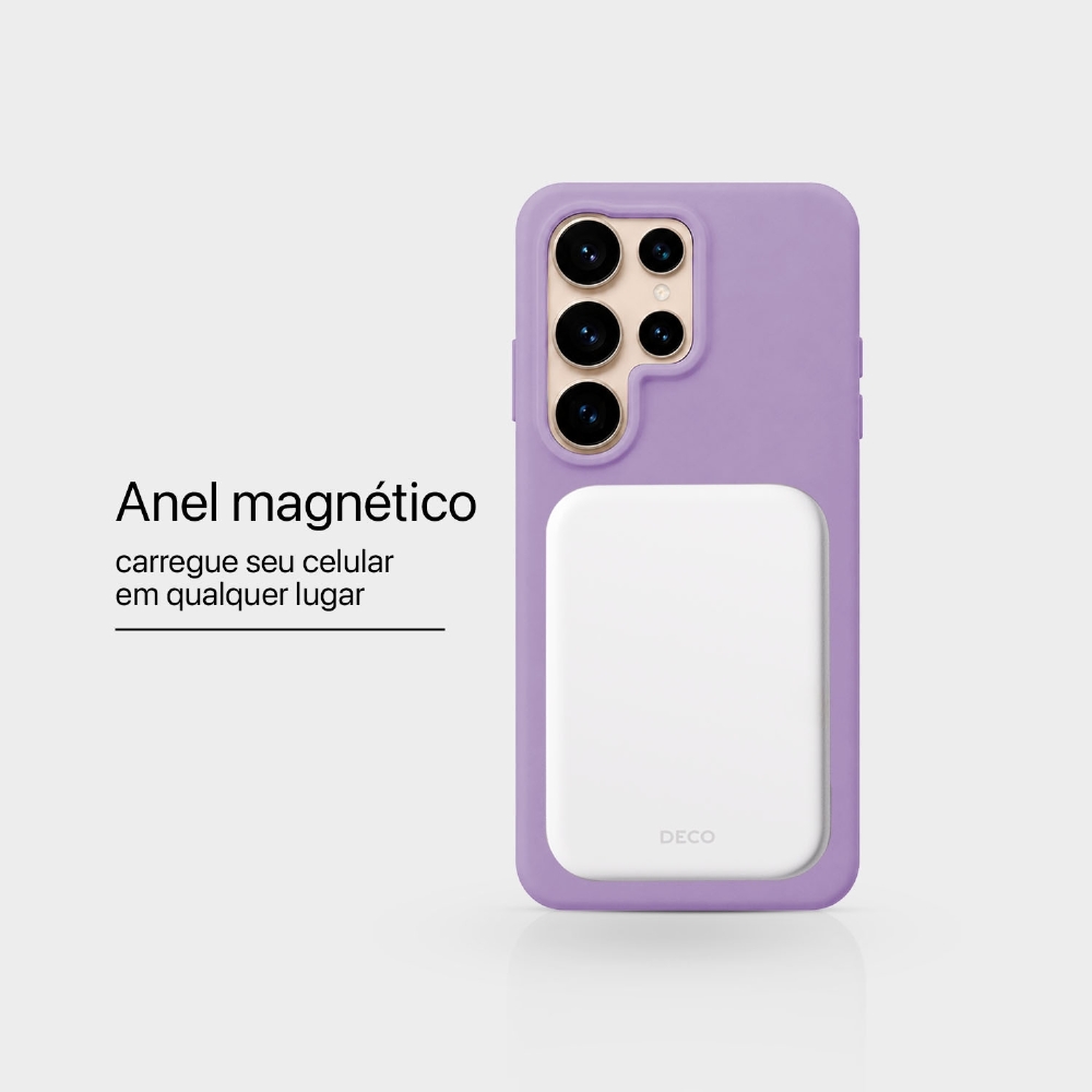 Capa Silicone Magnética Galaxy S23 Ultra