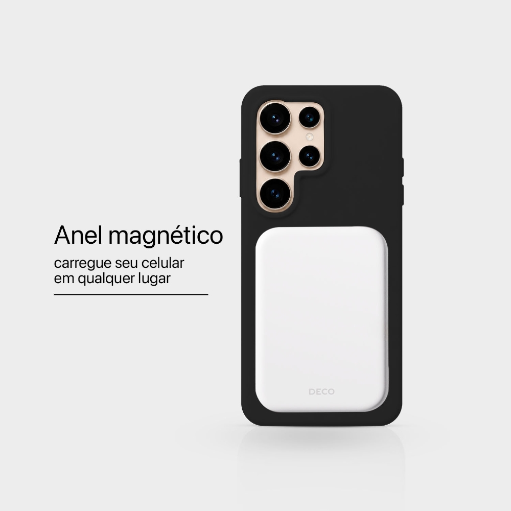 Capa Silicone Magnética Galaxy S23 Ultra